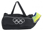 POLESTAR Black 26 lt Duffel Gym Bag with Shoe Pocket