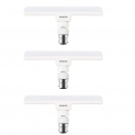 Philips T bulb 10 Watt LED bulb, Base B22 (Cool daylight, Pack of 3)