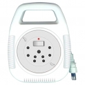 Smart Anchor Plastic 2-Pin Cherry Flexicord, 4m (White)