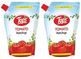 Tops Tomato Ketchup 950gm Pouch, Pack of 2