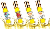 Ancient Flower – Olive On Lips – Lip Oil and Lip Lust Lip Oil 100% Pure and Natural and Almond Lip Oil and Oil Juice Lip Oil With Natural Vitamin C (8 Ml + 8 Ml + 8 Ml + 8 Ml), 8 ml