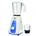 Inalsa Polo 550-Watt Mixer Grinder with 2 Jars, (White/Blue)
