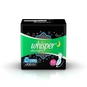 Whisper Ultra Night Sanitary Pads for Women, XL+ 44 Napkins