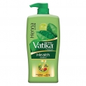 Dabur Vatika Health Shampoo, With Henna & Amla For Problem Free Hair, 1L