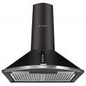 Faber 60 cm 1000 m³/HR Pyramid Kitchen Chimney (HOOD CLASS PLUS PB BK, 2 Baffle Filters,Black)