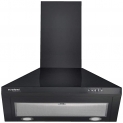 Eurodomo 60 cm 850 m³/HR Pyramid Kitchen Chimney (Hood Sapphire BK 60, Cassette Filter, Black)