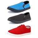 Bersache Men’s Combo Pack of 3 Shoes