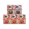 Chings Manchow x 1 + Hot & Sour x 1 + Tomato x 3 cookup Soup Pack of 5