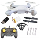 Amitasha 2.4GHz Altitude Hold RC Drone with 360° Flip Action and Headless Mode