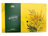 Happilo Celebration Dry Fruit Gift Pack 206P01 ( Almonds 35g, Cashew 35g, Green Raisins 40g, Salted Pistachios 35g, Nutmix 35g, Supermix Berries 35g ) Pouch, 215 g