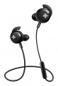 Philips SHB4305BK BASS+ Wireless Bluetooth Headphones with 6 Hour Play Time, 12.2 mm Drivers, Wing Tips and Built-in Mic with Echo Cancellation (Black)