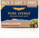 Park Avenue Premium Men’s Soap, Shea Butter+ Coconut Oil, 125g (BUY 3 GET 1)