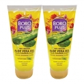 BoroPlus Aloe Gel Haldi Chandan Kesar, 150 ml (Pack of 2)