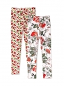 Upto 80% Off Naughty Ninos Girls regular fit cotton Leggings (Pack of 2)