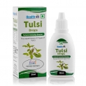 Healthvit Tulsi Drops- Concentrated Extract of 5 Rare Tulsi for Natural Immunity Boosting & Cough and Cold Relief 30ml