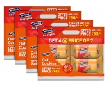 Mcvities Oat Cookies Combi 2+2, 300gm, (Pack of 4)