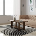 Amazon Brand – Solimo Gypso Engineered Wood Coffee Table (Royal Walnut)