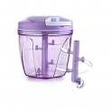 ZooY Smart Handy Multi-Purpose Fruit & Vegetable Cutter Chopper (900ML, Purple, Pack of 1)