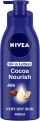 NIVEA Body Lotion for Very Dry Skin, Cocoa Nourish, with Coconut Oil & Cocoa Butter, For Men & Women, 400 ml