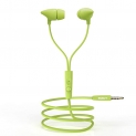 EDICT by Boat EEP01 Wired Earphones with Powerful Bass, Perfect Length Cable, Lightweight Ergonomic Design, Voice Assistant, Multi-Function Control & in-Line Mic(Lime)