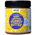 Akiva Superfoods Dark Chocolate Peanut Butter, 500 Grams – High Protein, No Added Sugar, Low Carb, Gluten-Free and Keto Friendly Diet – Superior Tasting Premium Chocolate Spread