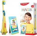 Colgate MAGIK Augmented Reality based Toothbrush for Kids 5+,(1 Kit contains soft bristles manual toothbrush, MAGIK connector, free app and more), Interactive Fun Brushing Experience