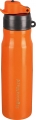 Signoraware Spark Single Walled Stainless Steel Fridge Water Bottle, 750ml, Orange