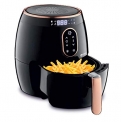 Koryo 2.6L Air Fryer with Digital Display, Touch Control and Multiple Cooking Attachments: Silicon Cup Cake Moulds, Silicon Brush, Pizza Pan, Cake Barrel and Recipe Book (2.6 litres, KHF4420)