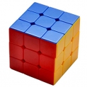 Toyshine High Stability Stickerless – 3x3x3 Speed Cube, Multi Color