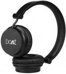 boAt Rockerz 400 Wireless Bluetooth On Ear Headphones with Mic (Carbon Black)