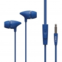 EDICT by Boat Strikers EEP01 Wired in Ear Earphone with Mic (Blue)