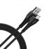 boAt Type C A325 Tangle-Free, Sturdy Type C Cable with 3A Rapid Charging & 480mbps Data Transmission(Black)