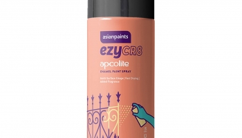 Asian Paints Spray Paint , Black Gloss Finish 200ml