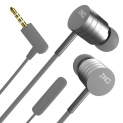 Zinq Technologies ZQEP-222-BASSIST || High Bass Earphones || Mobile Wired Earphone with Mic || Headphones for Mobile – Silver