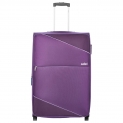 Safari Polyester 75 cms Purple Softsided Check-in Luggage (TILT752WPUR)