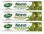 Dabur Herb’l Neem – Germ Protection Toothpaste with No added Fluoride and Parabens – 200 g (Pack of 3)