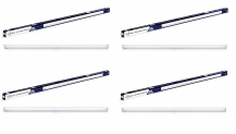 Wipro Garnet 20-Watt LED LED Batten (Pack of 4, White)