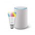 Echo Plus (White) bundle with Wipro 12W LED smart color bulb