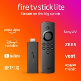 All-new Fire TV Stick Lite with Alexa Voice Remote Lite (No power and volume buttons) | Stream HD Quality Video