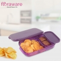 Floraware Max Fresh Super Air Tight Lunch Box Set , Purple