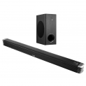 boAt AAVANTE Bar 1800 120W 2.1 Channel Bluetooth Soundbar with Boat Signature Sound, Wireless Subwoofer, Multiple Connectivity Modes, Entertainment Modes, Bluetooth V5.0(Premium Black)