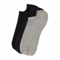 STOP Men’s Elastic Cuff Blended Socks (Pack of 3) (203141201_Assorted_Free Size)