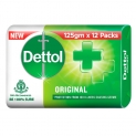 Dettol Original Soap – 125 g (Pack of 12)