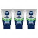 Nivea Oil Control Face Wash, 100ml (Pack of 3)