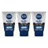 NIVEA Men Pure Impact Shower Gel, 500ml, Hair, Face & Body Wash
