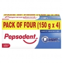 Pepsodent Germicheck Toothpaste 150 g (Pack of 4)