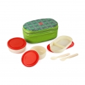 Cello Mega Bite 3 Container Lunch Packs, Green