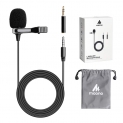 Maono AU-400 Lavalier Microphone (Black)