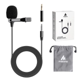 Maono AU-400 Lavalier Microphone (Black)