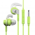 boAt Bassheads 242 Wired Sports Earphones with HD Sound, 10 mm Dynamic Drivers, IPX 4 Sweat and Water Resistance, Superior Coated Cable & in-Line Mic (Spirit Lime)